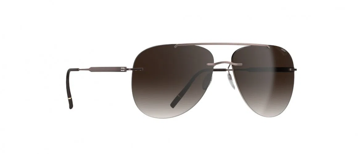 Silhouette Canatara Rimless 8751 Sunglasses - view 25
